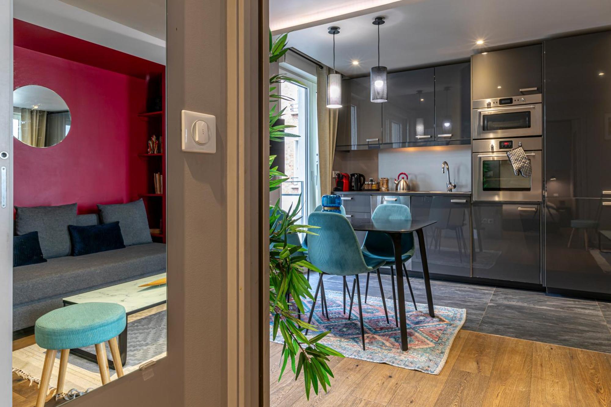 Les Appartements Cardinet 巴黎 外观 照片